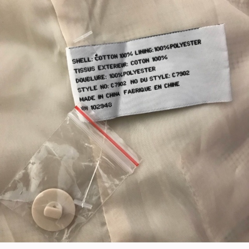 Vintage Tulle Jacket 15” p to p NWT $90 retail - Picture 7 of 8